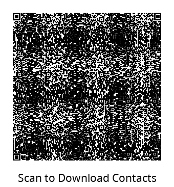 contact information in QR code